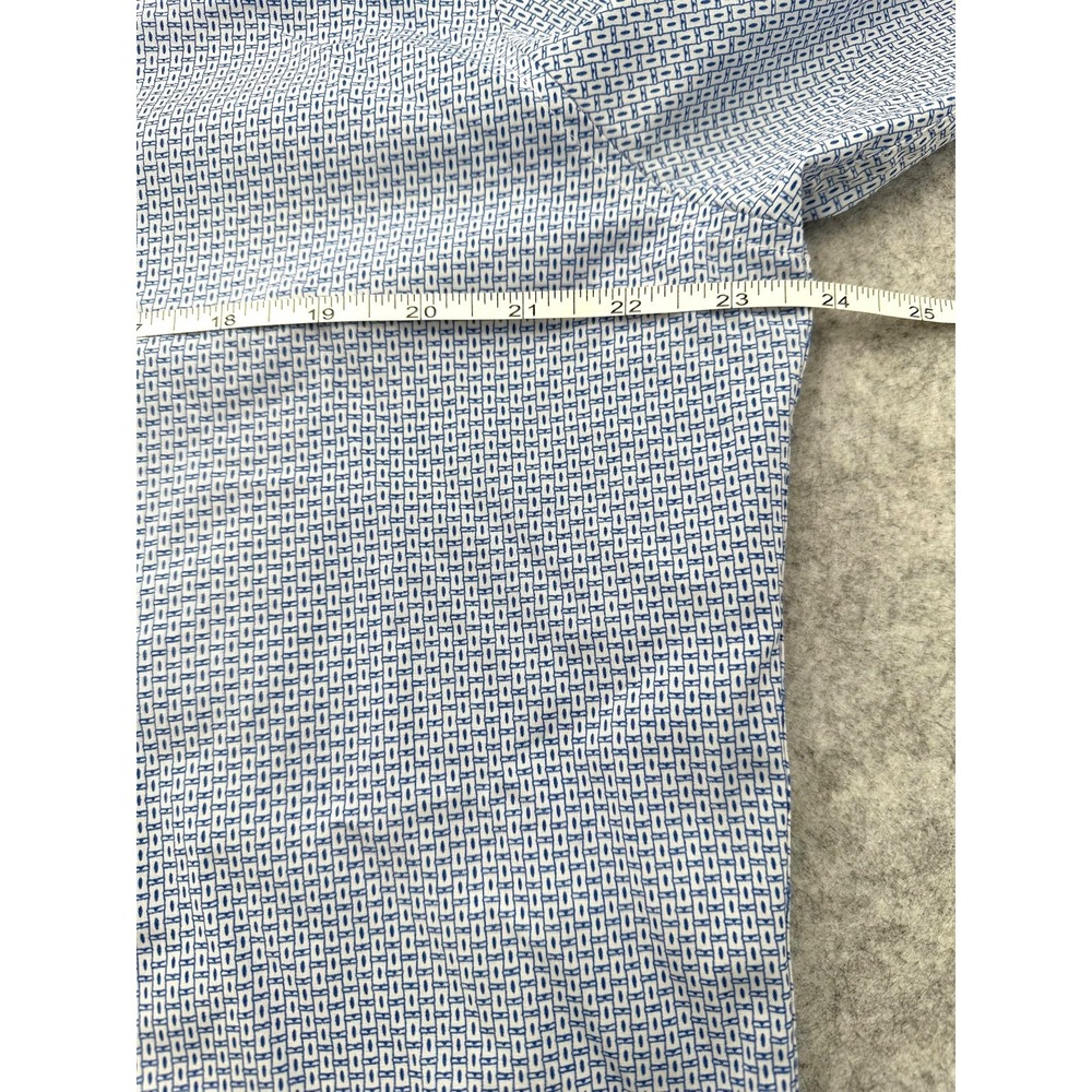 TOM BAINE Slim Fit Performance Collection Light Blue Shirt Men's XL 17/17.5 - Picture 8 of 9